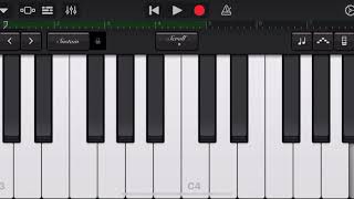 How to play Giorno’s theme on garageband [upl. by Accalia]