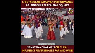 Spectacular Ramayan Performance Lights Up Londons Trafalgar Square [upl. by Dwayne]