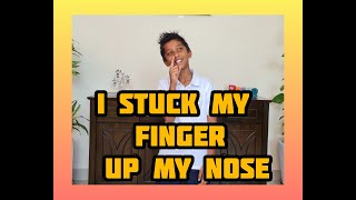 Poem I stuck my finger up my nose by Kenn Nesbitt [upl. by Brook]