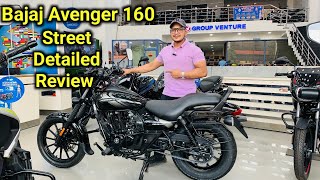 Bajaj Avenger 160 Street New Model Detailed Review avenger160street bikereview bajajavenger160 [upl. by Nylram373]