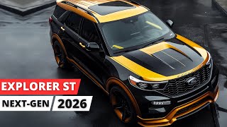 NextGen 2026 Ford Explorer ST Power Luxury and Tech [upl. by Mohammad]