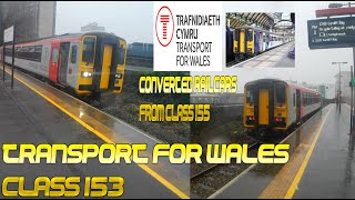 Transport for Wales Class 153 Railcars Walkthrough [upl. by Yrekcaz612]