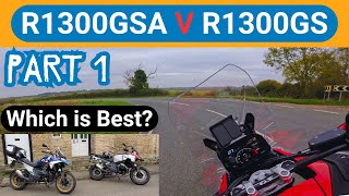 The NEW R1300GSA is so good but is it better than the R1300GS [upl. by Ostap]