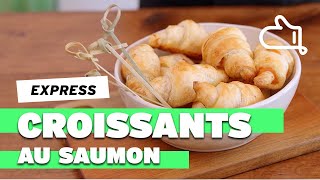 Des croissants au saumon parfaits pour lapéro [upl. by Whitcher105]