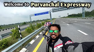 Welcome to Purvanchal Expressway  Lucknow to Jhanjharpur  Ladakh Ride [upl. by Florry]