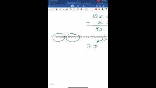 Rationalise the denominator single term [upl. by Marina]