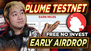 EARLY ACCESS FREE AIRDROP  Plume Network Testnet Update EARN MORE MILES TO GET FREE CRYPTO [upl. by Nirahs256]