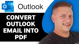 How to Convert Outlook Email into PDF  Outlook Tips and Tricks 2024 [upl. by Bocock]