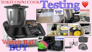 Best UNBOXING amp Testing RECIPES  TOKIT OMNI COOK alternative to THERMOMIX TM6 [upl. by Iknarf]