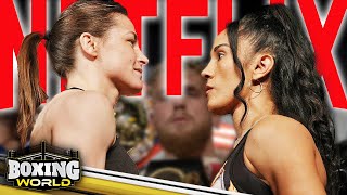 Katie Taylor vs Amanda Serrano 2 amp More  Netflix Boxing Debut Fight Preview amp Highlights [upl. by Adnawak]