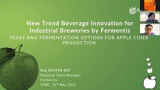 Fermentis Academy webinar Yeast and fermentation options for apple cider production [upl. by Stewardson]