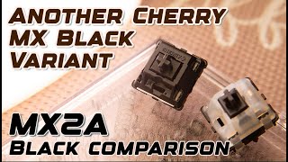 MX2A Black Switches  an improved Cherry MX Black  Sound Tests [upl. by Marpet]