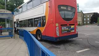 autobusy w Kirkcaldy bus station p3 tak jak buses 31 [upl. by Lelah]