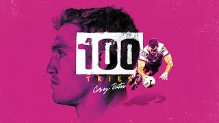 Corey Oates 100 Tries  NRL [upl. by Anailli]