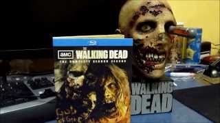 The Walking Dead Limited Edition Season 2 Bluray unboxing [upl. by Spancake]