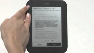 NOOK Simple Touch Setup amp Registration [upl. by Maram]