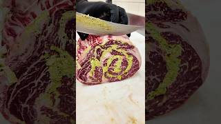 😮 Chimichurri Butter Wagyu Ribeye Spirals 🇦🇺 🥩 [upl. by Eillib]