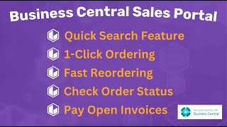 commercebuild Sales Portal For Microsoft Dynamics 365 Business Central [upl. by Seadon]