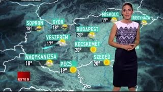 ATV időjárásjelentés 20160713 [upl. by Renny148]