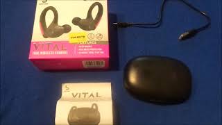 Five Below Bass Jaxx Vital True Wireless Earbuds Product Review [upl. by Zildjian]