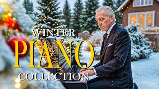 200 Most Beautiful Winter Piano Love Songs  Best Relaxing Instrumentals from the 70s 80s 90s [upl. by Andi]