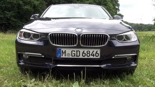 2012  2013 BMW 3 Series  F30   Test Drive amp Review  TheGetawayer [upl. by Redleh]