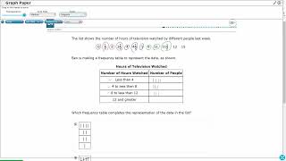 4th Grade STAAR Practice Representing Data 49A  16 [upl. by Awram]