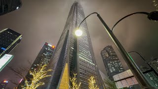 🇨🇳 Exploring Shenzhen Downtown at Night  Walking Tour 4K HDR [upl. by Notsgnal]