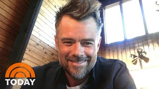 Josh Duhamel Talks Quarantine In The Wilderness And Film ‘Think Like A Dog’  TODAY [upl. by Novia]