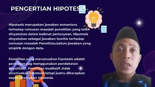 Data Variabel Dan Hipotesis [upl. by Seditsira]