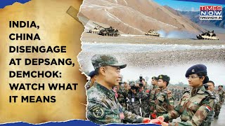 India China Complete Disengagement At Depsang Demchok Early Diwali At LAC Watch What It Means [upl. by Tserof110]