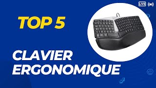 Top 5 Meilleur Clavier Ergonomique 2024 [upl. by Megan]