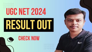 UGC NET Result 2024 Release  UGC NET 2024 Result  UGC NET Result 2024 Out [upl. by Nomar]