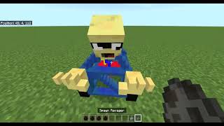 Baldis Basics in Minecraft  Addon Test [upl. by Casia]