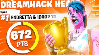 1ST Place Dreamhack Duos Highlights 🏆  Endretta [upl. by Notlad]