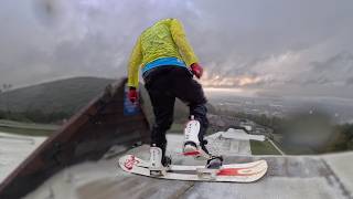 Snowboarding in Hurricane Rainfall [upl. by Fusuy99]