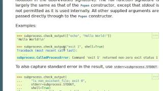 Python subprocess 02 Check Output [upl. by Mureil410]