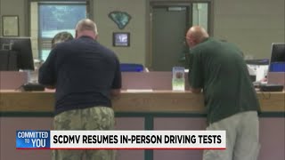 The SCDMV resumed inperson driving tests today [upl. by Leora]