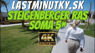 Steigenberger Ras Soma 5 Soma Bay Egypt 4K VIDEO [upl. by Ativak]