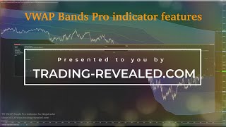 TR VWAP Bands Pro indicator for Ninjatrader presentation [upl. by Darleen]