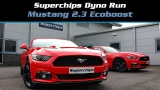 Superchips Dyno Run Ford Mustang 23 Ecoboost [upl. by Ilona]