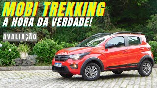 MOBI TREKKING 2024  Como é a versão AVENTUREIRA do carro MAIS BARATO do BRASIL Melhor que o KWID [upl. by Alta]