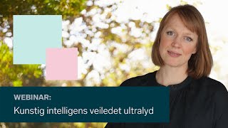 Kunstig intelligens for likeverdige helsetjenester [upl. by Simson926]