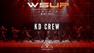 KD CREW  WSUP Dance Comp 2024 VIBRVNCY Front Row 4K [upl. by Colly]