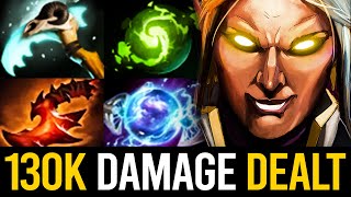 INTENSE GAME EPIC MASTER INVOKER 130K DAMAGE DEALT  Dota 2 Invoker [upl. by Isabea]