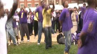 Omega Psi Phi Strollin  Howard University [upl. by Noak]