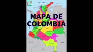 MAPA DE COLOMBIA [upl. by Alexandra]