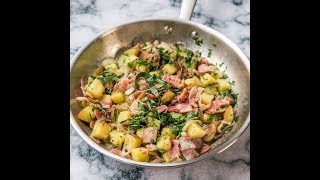 Pommes Persillade with Bacon [upl. by Retsevel]