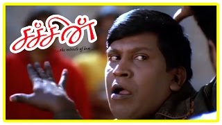 Sachein  Vadivelu dances for Appadi Podu Song [upl. by Lothar]