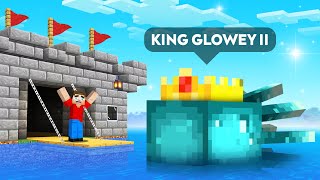 The RETURN Of KING GLOWEY Minecraft Squid Island [upl. by Ardys697]